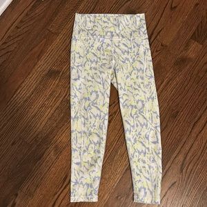 DSG girls leggings size 10-12 fun pattern